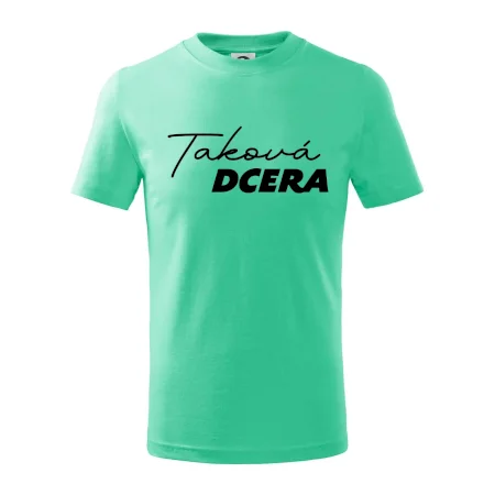 Jaký táta / máma - taková dcera psací