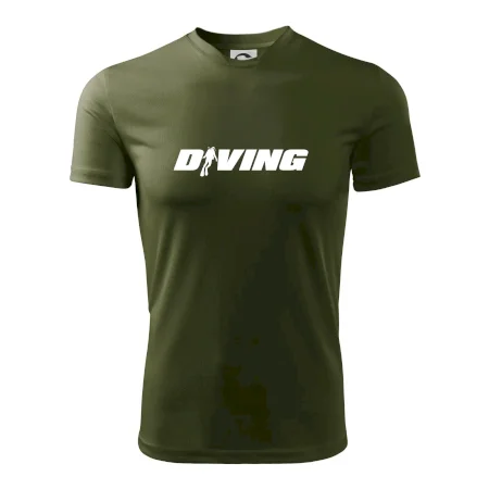 Diving nápis potápěč