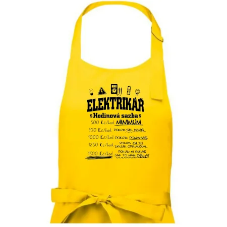 Elektrikář hodinová sazba