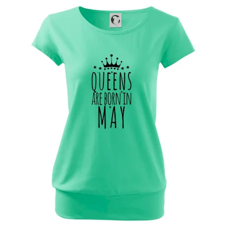 Queens are born in May