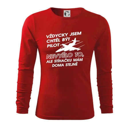 Chtěl jsem být pilot stíhačku mám doma