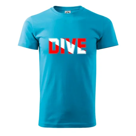 Dive nápis vlajka