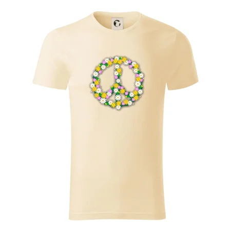 Peace symbol kopretiny