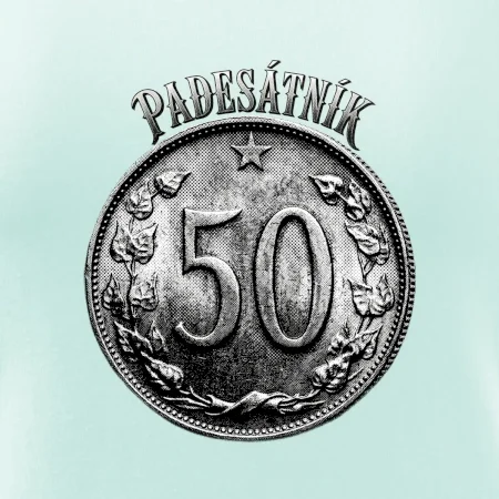 Padesátník 1963 - 1978 s nápisem
