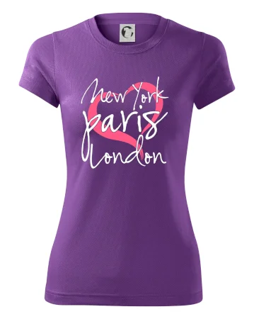 I love NYC Paris London