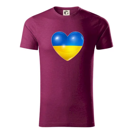 Ukrajina srdce vlajka