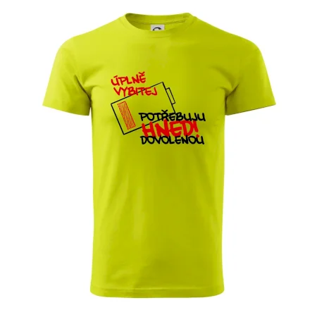 Úplně vybitej potřebuju hned dovolenou