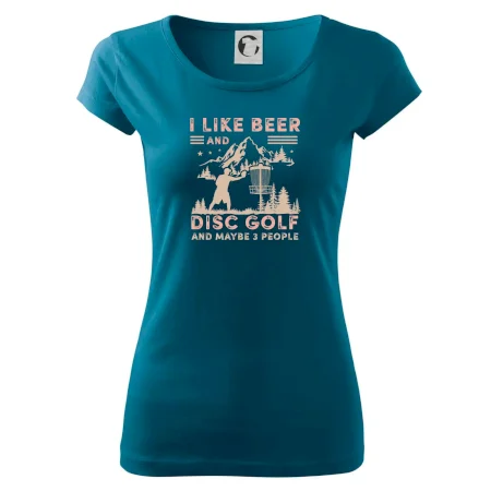 I like beer and disc golf