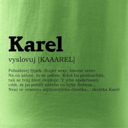 Triko k svátku - vaše jméno
