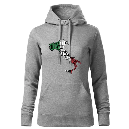 Mapy - názvy měst - Italie
