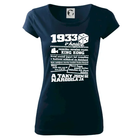 1933 v kostce