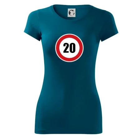 Dopravní značka - omezení rychlosti 20