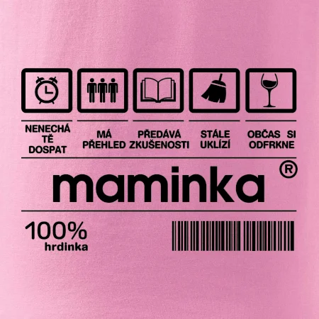 Čárový kód tatínek / Maminka