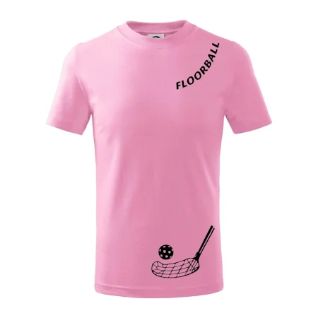 Floorball nápis šikmo