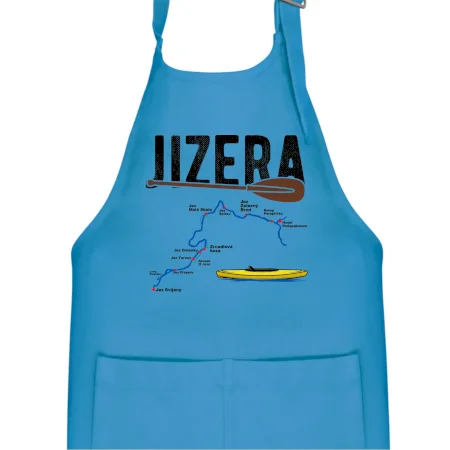 Mapa řeky Jizery