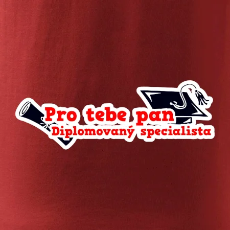 Pro tebe pan Diplomovaný specialista