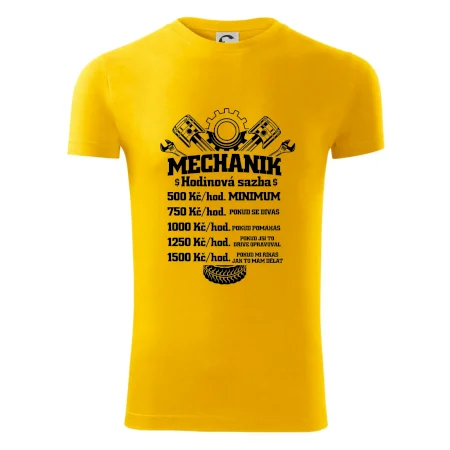 Mechanik - hodinová sazba