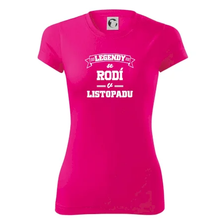Legendy se rodí v listopadu