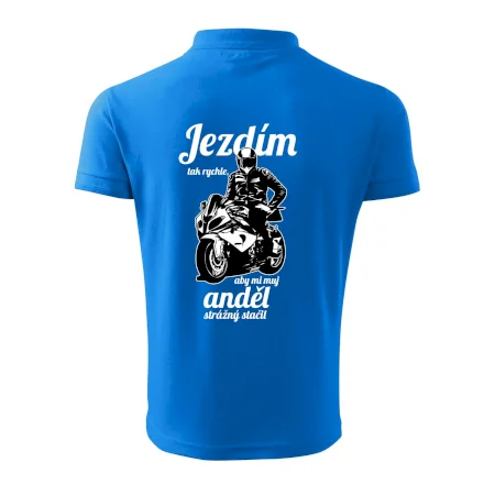 Silniční motorka - jezdím tak rychle, aby mi můj anděl strážný stačil