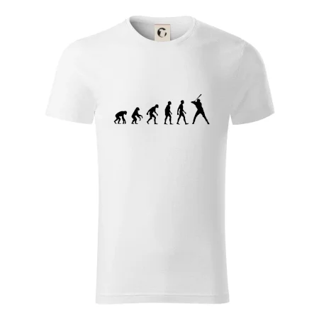 Evoluce baseball pálkař nápřah