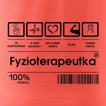 Čárový kód - Fyzioterapeutka