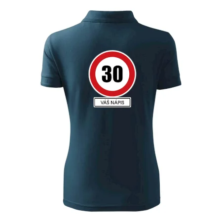 Dopravní značka - rychlost 30 - váš nápis