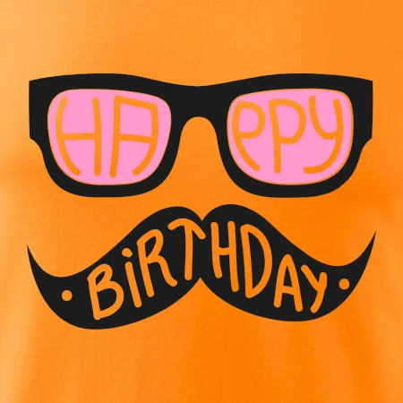 Mustache narozeniny - brýle