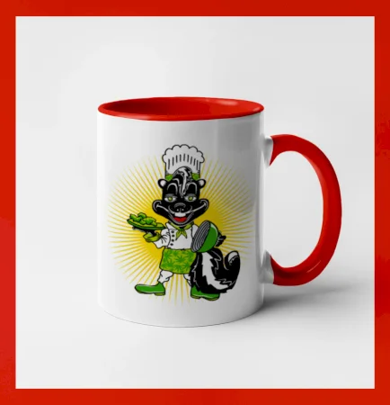 Skunk kuchař (Pecka design)