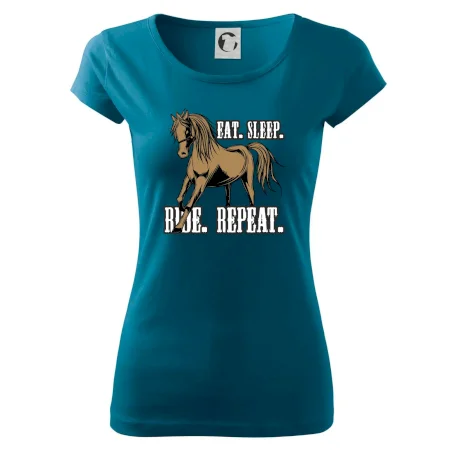 Eat Sleep Ride Repeat Western