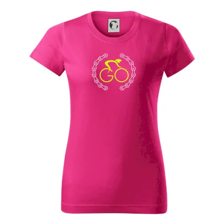 GO cyklista (fluo potisk)