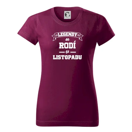 Legendy se rodí v listopadu