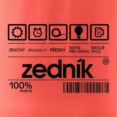Čárový kód zedník