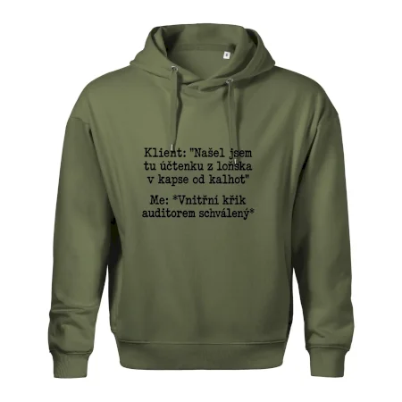 Klient a vnitřní auditorský křik
