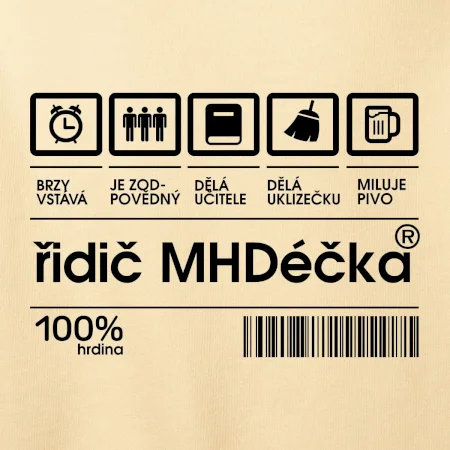 Čárový kód -  Řidič MHD