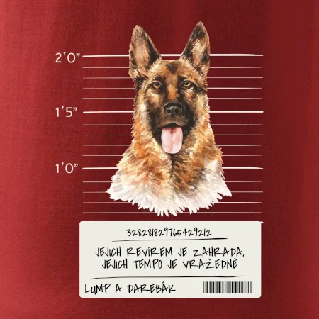 Lump a darebák - Německý ovčák