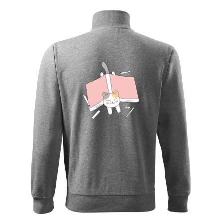 Učení na státnice kočka