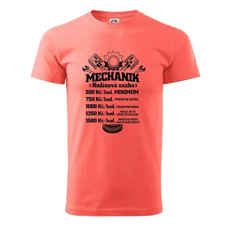 Mechanik - hodinová sazba