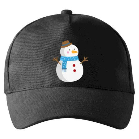 Sněhulák se šálou