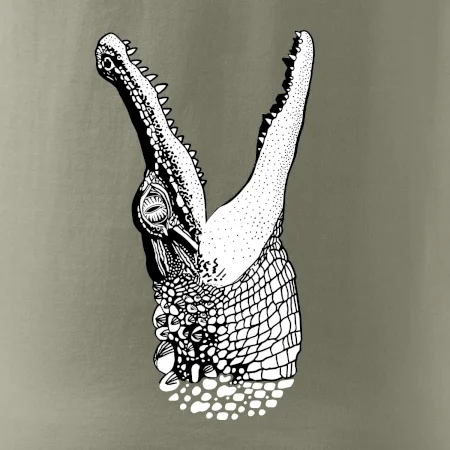 Krokodýl kreslený (Pecka design)
