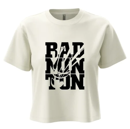 Badminton nápis