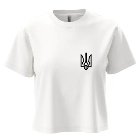 Ukrajina trojzubec prso