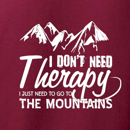 I dont need therapy - Mountains - Nepotřebuji terapii - Hory