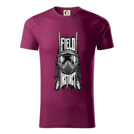 Černobílá maska field instinct paintball