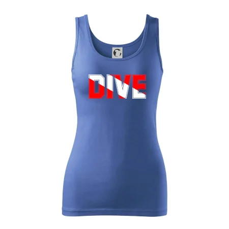 Dive nápis vlajka
