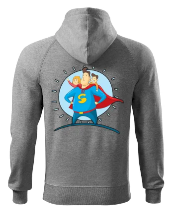 Táta superman - holka a kluk