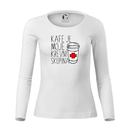 Kafe je moje krevní skupina