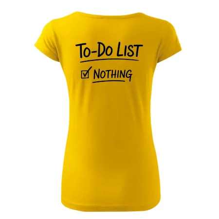 To-Do List - Nothing