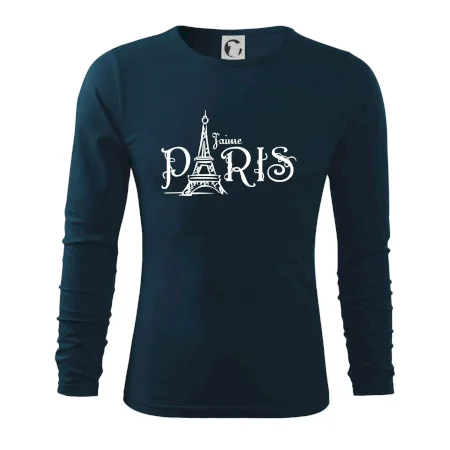 Paris nápis Eiffelovka rovný