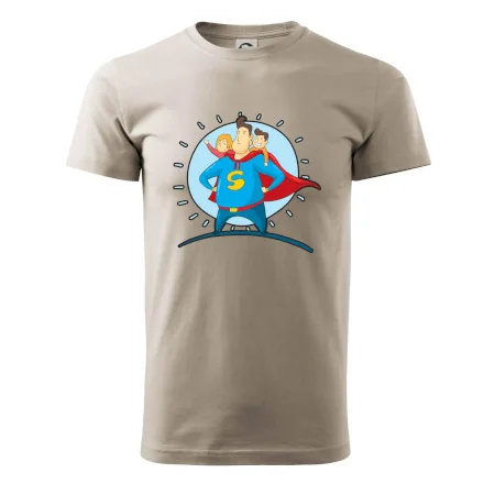 Táta superman - holka a kluk