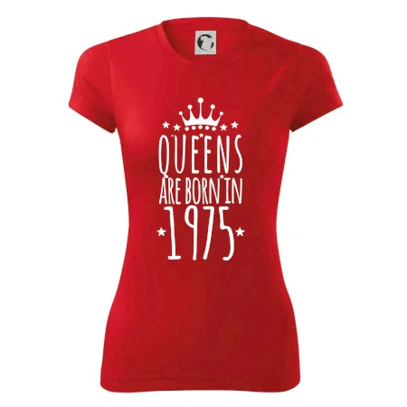 Queens are born in 1975